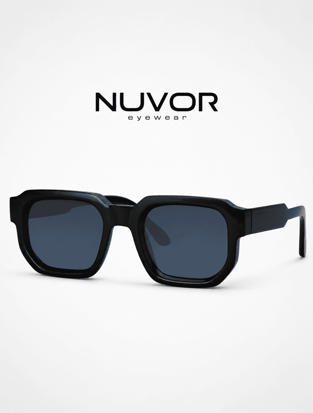 NUVOR Eyewear — Square Navy